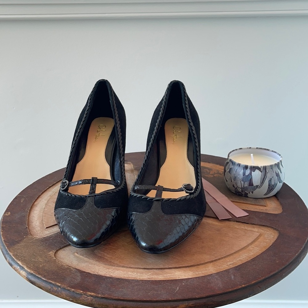 Cole Haan black stilettos